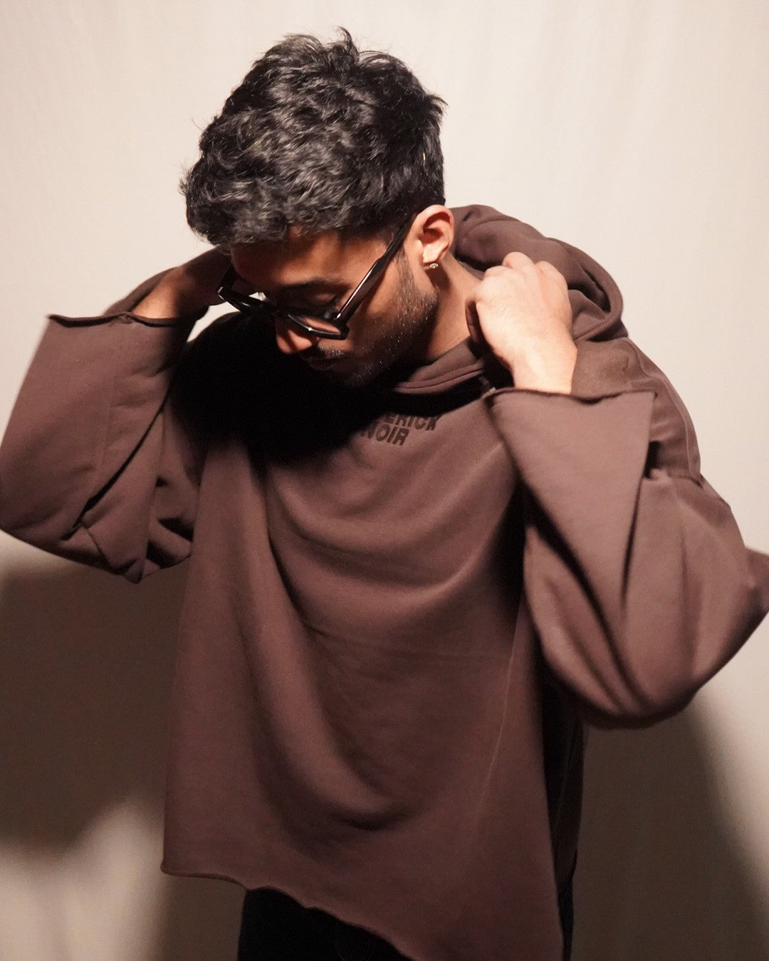‘1955’ Human Artifact — Boxy Fit Hoodie